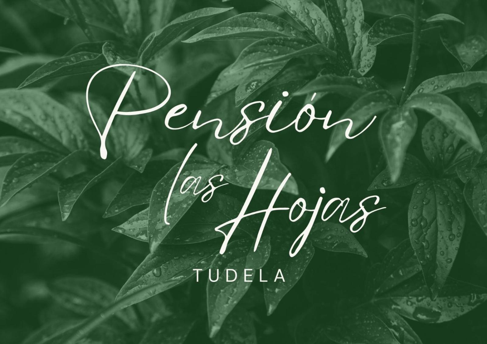 Pension Las Hojas Tudela Exterior foto